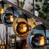 Ripoll Lampadario a sospensione, Lampada a sfera, Lampada a sospensione Blu, Oro, Verde, 5-Luci