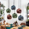 Ripoll Lampadario a sospensione, Lampada a sfera, Lampada a sospensione Blu, Verde, Ramato, 6-Luci