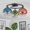 Koyoto Plafoniera, Lampada a sfera 37 cm Blu, Verde, Chiaro, Ramato, 3-Luci Koyoto Plafoniera, Lampada a sfera 37 cm Blu, Verde, Chiaro, Ramato, 3-Luci