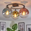 Gastor Plafoniera, Lampada a sfera 37 cm Blu, Verde, Chiaro, Ramato, 3-Luci