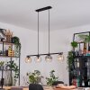 Ripoll Lampadario a sospensione, Lampada a sfera, Lampada a sospensione Ambrato, Chiaro, Grigio fumo, 4-Luci