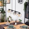 Ripoll Lampadario a sospensione, Lampada a sfera, Lampada a sospensione Ambrato, Chiaro, Grigio fumo, 4-Luci