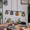 Ripoll Lampadario a sospensione, Lampada a sfera, Lampada a sospensione Blu, Oro, Verde, 4-Luci