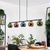 Koyoto Lampadario a sospensione, Lampada a sfera, Lampada a sospensione Blu, Oro, Verde, Ramato, 5-Luci