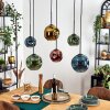 Ripoll Lampadario a sospensione, Lampada a sfera, Lampada a sospensione Blu, Oro, Verde, Ramato, 6-Luci