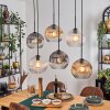 Ripoll Lampadario a sospensione, Lampada a sfera, Lampada a sospensione Ambrato, Chiaro, Grigio fumo, 6-Luci