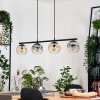 Ripoll Lampadario a sospensione, Lampada a sfera, Lampada a sospensione Ambrato, Chiaro, Grigio fumo, 4-Luci