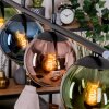Gastor Lampadario a sospensione, Lampada a sfera, Lampada a sospensione Blu, Verde, Ramato, 4-Luci