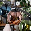 Gastor Lampadario a sospensione, Lampada a sfera, Lampada a sospensione Blu, Verde, Ramato, 4-Luci