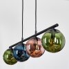 Gastor Lampadario a sospensione, Lampada a sfera, Lampada a sospensione Blu, Verde, Ramato, 4-Luci