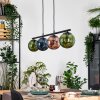 Gastor Lampadario a sospensione, Lampada a sfera, Lampada a sospensione Blu, Verde, Ramato, 4-Luci
