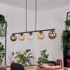 Gastor Lampadario a sospensione, Lampada a sfera, Lampada a sospensione Ambrato, Chiaro, Grigio fumo, 5-Luci Gastor Lampadario a sospensione, Lampada a sfera, Lampada a sospensione Ambrato, Chiaro, Grigio fumo, 5-Luci