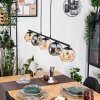 Ripoll Lampadario a sospensione, Lampada a sfera, Lampada a sospensione Ambrato, Grigio fumo, 5-Luci