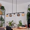 Ripoll Lampadario a sospensione, Lampada a sfera, Lampada a sospensione Ambrato, Chiaro, Grigio fumo, 5-Luci