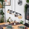 Ripoll Lampadario a sospensione, Lampada a sfera, Lampada a sospensione Ambrato, Chiaro, Grigio fumo, 5-Luci