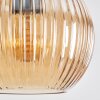 Koyoto Lampadario a sospensione, Lampada a sfera, Lampada a sospensione Ambrato, 8-Luci