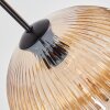 Koyoto Lampadario a sospensione, Lampada a sfera, Lampada a sospensione Ambrato, 8-Luci