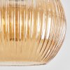 Koyoto Lampadario a sospensione, Lampada a sfera, Lampada a sospensione Ambrato, 8-Luci