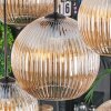 Koyoto Lampadario a sospensione, Lampada a sfera, Lampada a sospensione Ambrato, 8-Luci