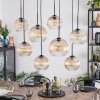 Koyoto Lampadario a sospensione, Lampada a sfera, Lampada a sospensione Ambrato, Chiaro, 8-Luci