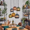 Koyoto Lampadario a sospensione, Lampada a sfera, Lampada a sospensione Blu, Oro, Verde, Ramato, 6-Luci Koyoto Lampadario a sospensione, Lampada a sfera, Lampada a sospensione Blu, Oro, Verde, Ramato, 6-Luci