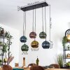 Koyoto Lampadario a sospensione, Lampada a sfera, Lampada a sospensione Blu, Oro, Verde, Ramato, 6-Luci Koyoto Lampadario a sospensione, Lampada a sfera, Lampada a sospensione Blu, Oro, Verde, Ramato, 6-Luci