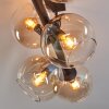 Koyoto Plafoniera, Lampada a sfera Ambrato, Chiaro, 6-Luci