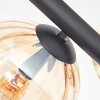 Koyoto Plafoniera, Lampada a sfera Ambrato, Chiaro, 6-Luci