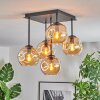 Ripoll Plafoniera, Lampada a sfera Ambrato, 5-Luci