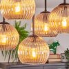 Koyoto Plafoniera, Lampada a sfera 37 cm Ambrato, 5-Luci