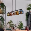 Koyoto Lampadario a sospensione, Lampada a sfera, Lampada a sospensione Blu, Cromo, Oro, Verde, Ramato, Grigio fumo, 5-Luci
