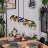 Koyoto Lampadario a sospensione, Lampada a sfera, Lampada a sospensione Blu, Oro, Verde, Chiaro, Ramato, 5-Luci