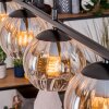 Koyoto Lampadario a sospensione, Lampada a sfera, Lampada a sospensione Ambrato, Chiaro, 5-Luci