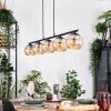 Koyoto Lampadario a sospensione, Lampada a sfera, Lampada a sospensione Ambrato, 5-Luci