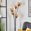 Koyoto Lampada a sfera, Lampada da terra Ambrato, 5-Luci