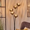 Koyoto Lampada a sfera, Lampada da terra Chiaro, Grigio fumo, 5-Luci