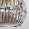 Ripoll Plafoniera, Lampada a sfera Écru, Nero, 3-Luci