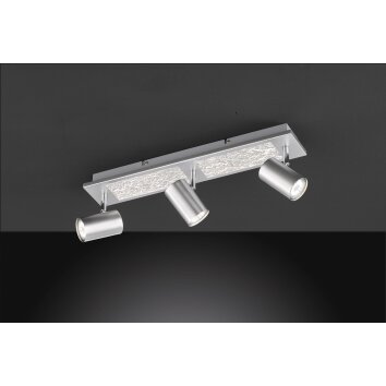 Wofi Bali Plafoniera LED Nichel opaco, 3-Luci
