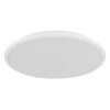 Illuminazione Globo Lighting Xander Plafoniera LED Bianco, 1-Luce