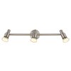 Illuminazione Globo Lighting Kinley Plafoniera Cromo, Nichel opaco, 3-Luci