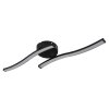 Illuminazione Globo Lighting Eloise Plafoniera LED Nero, 1-Luce