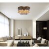 Illuminazione Globo Lighting Gorley Plafoniera Nero, 6-Luci