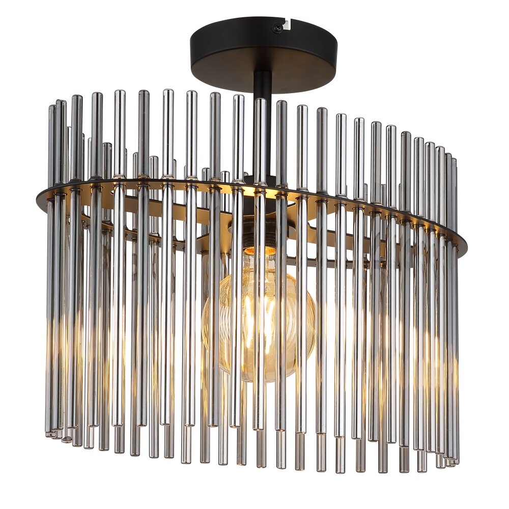 Illuminazione Globo Lighting Gorley Plafoniera Nero, 1-Luce main product photo