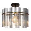 Illuminazione Globo Lighting Gorley Plafoniera Nero, 1-Luce