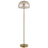 Illuminazione Globo Lighting Avila Lampada da terra LED Oro, 1-Luce, Telecomando