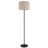 Illuminazione Globo Lighting Page Lampada da terra Nero, 1-Luce
