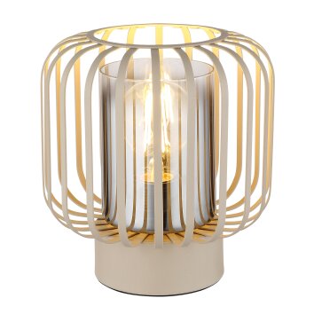 Illuminazione Globo Lighting Alfred Lampada da tavolo Sabbia, 1-Luce