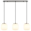 Illuminazione Globo Lighting Kladora Lampadario a sospensione Nichel opaco, 3-Luci Illuminazione Globo Lighting Kladora Lampadario a sospensione Nichel opaco, 3-Luci
