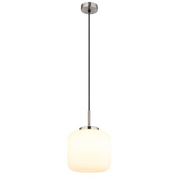 Illuminazione Globo Lighting Kladora Lampadario a sospensione Nichel opaco, 1-Luce