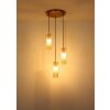 Illuminazione Globo Lighting Karolo Lampadario a sospensione Oro, 3-Luci